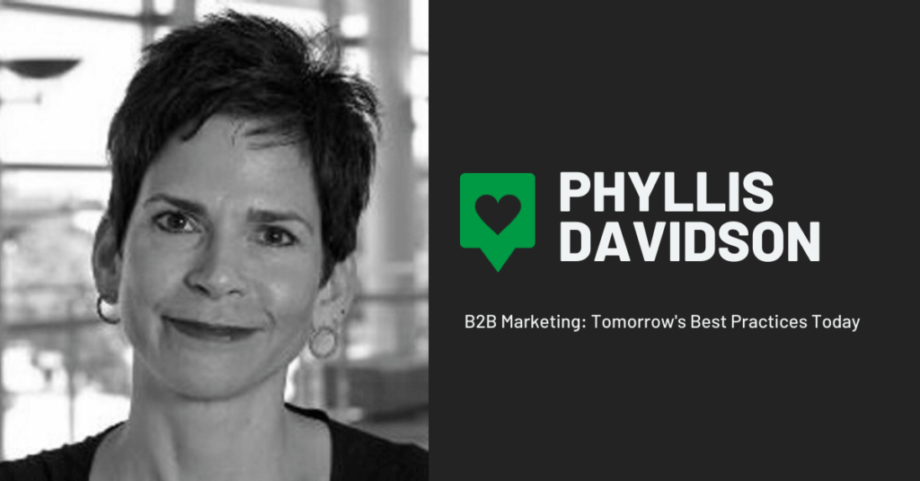 B2B Marketing Interview with Phyllis Davidson