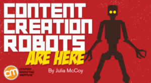 content creation robots are here