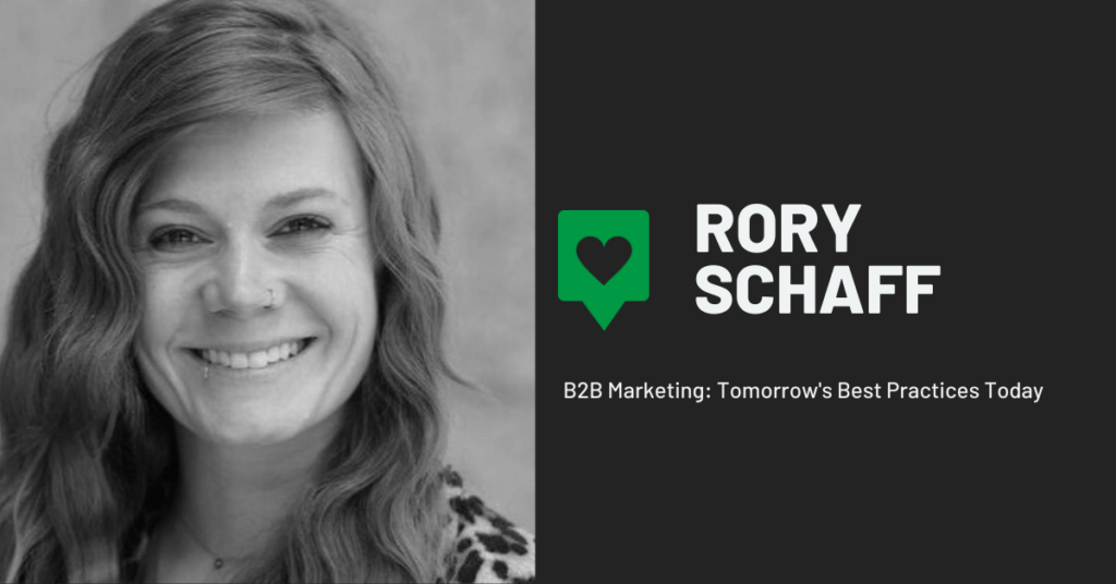 B2B Marketing Interview with Rory Schaff