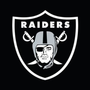 Las Vegas Raiders logo (via Twitter)