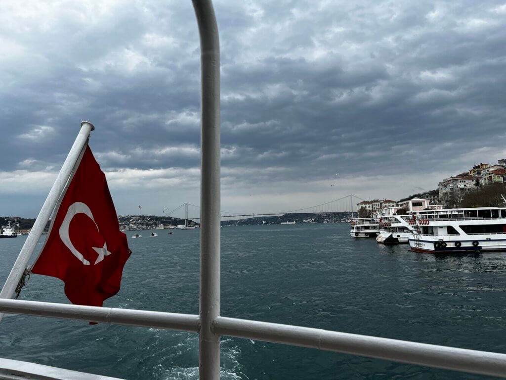 Crossing the Bosphorus, Istanbul, Turkey