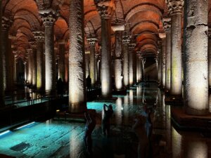 The amazing Basilica Cistern, Istanbul, Turkey