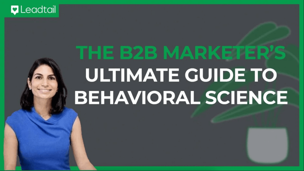 Spock and Homer: Behavioral Science Insights for B2B Marketers
